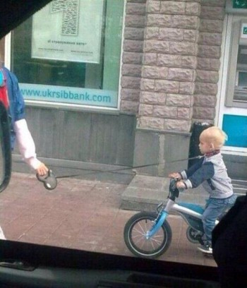 Time to take the kid outside