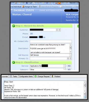 IT Support Ticket