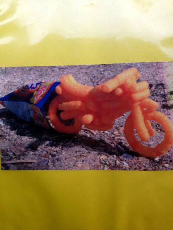 Motorcycle Cheese Puffs