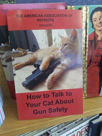 Remember now... a gun is NOT a ball of yarn