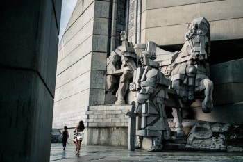 Statue in Bulgaria