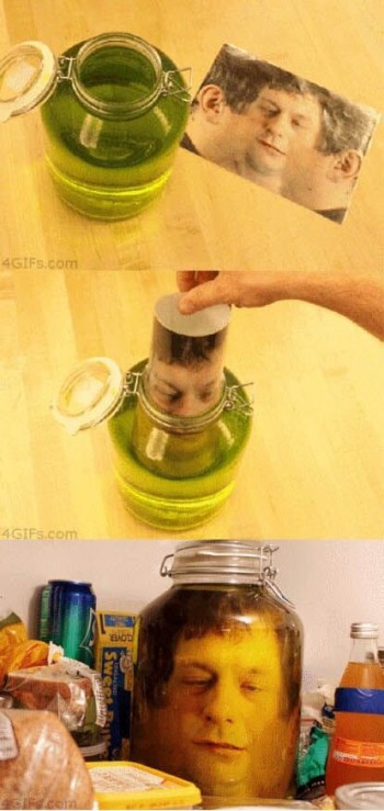 Head in a jar