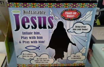Inflatable Jesus