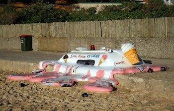 Melted Ice Cream Truck