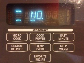 Well... then screw you, microwave