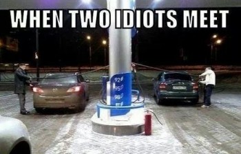 When two idiots meet