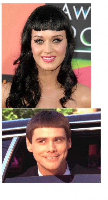 Girls with short bangs