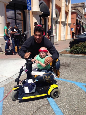 Lou Ferrigno & Verne Troyer