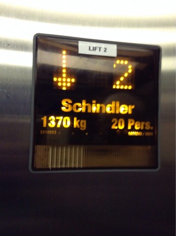 Schindler's Lift
