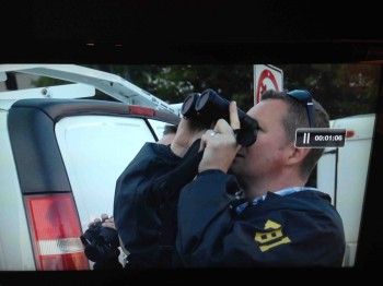 FBI agent on the news