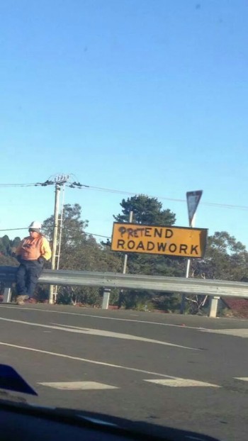 Pretend Roadwork