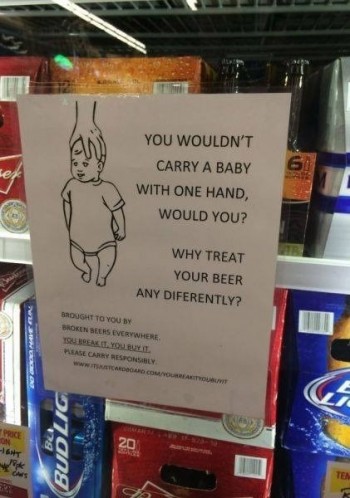Carrying Beer
