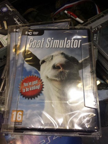 Goat Simulator: now available in stores
