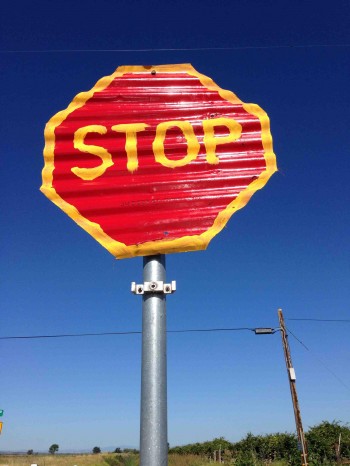 Redneck Stop Sign