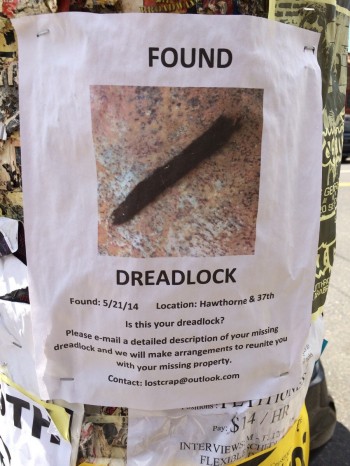 Found Dreadlock