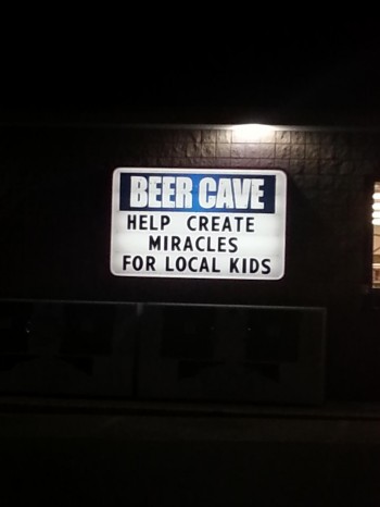Beer Cave Miracles?