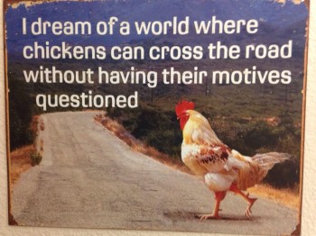 I dream of a world...