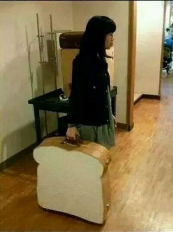 I'll bet you that suitcase is jam packed!
