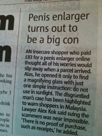 The big con