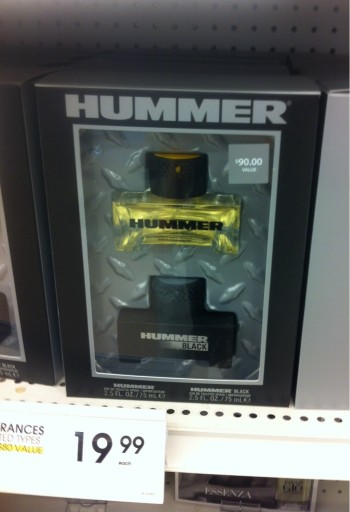 Because don't just drive like a douchebag, smell like one too