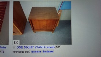 One night stand