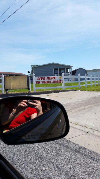 Just what I was looking for in a trailer park!
