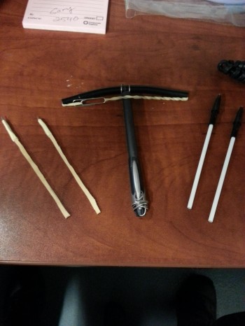 Pen crossbow