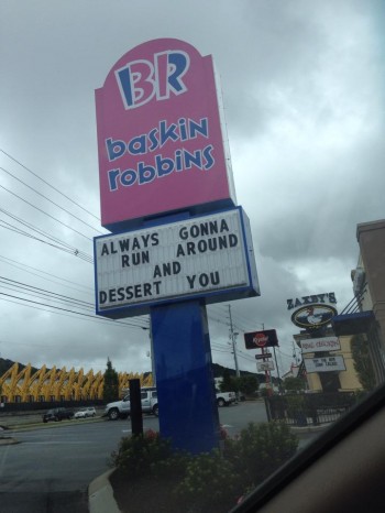 Baskin Robbins Rick Roll