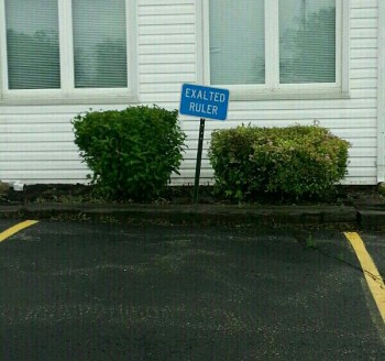 My parking spot