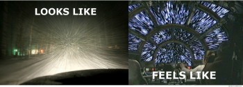 Driving when it snows