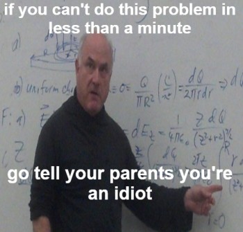 My physics professor