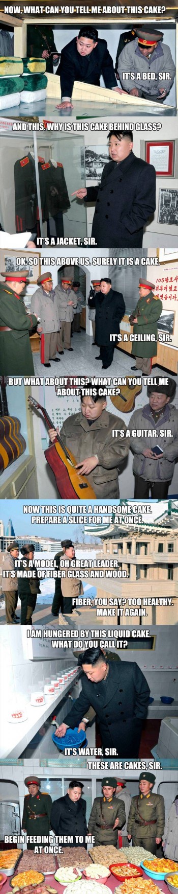North Korea's food shortages are because of Kim