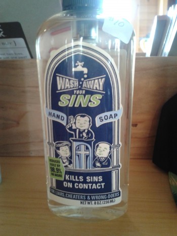 Next to the Holy Water