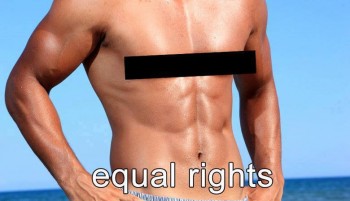 We're men, not a piece of meat