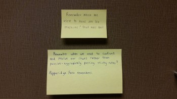 Post-It Drama
