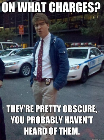 Hipster Cop Puts You Under Arrest