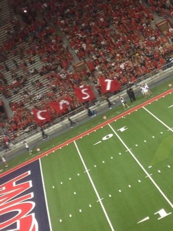 University of Arizona tries to spell "Cats"