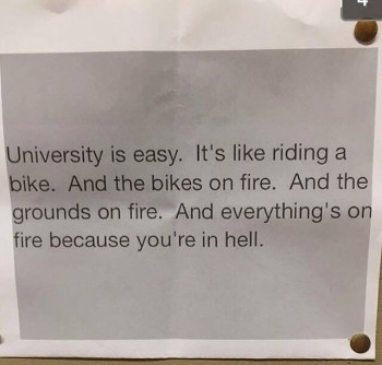 University Is Easy