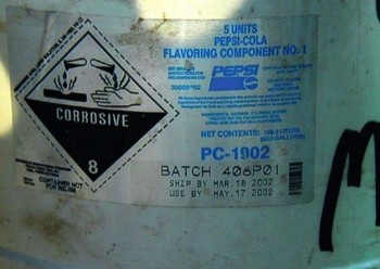 Pepsi Corrosive