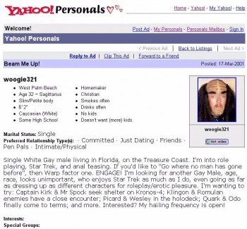 Klingon Personals