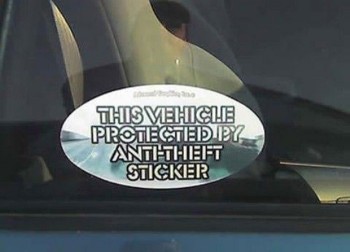 Anti Theft Sticker