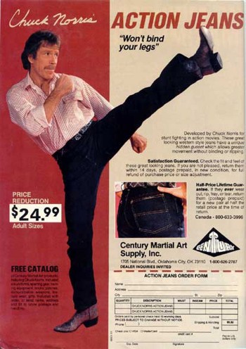 Chuck Norris Action Jeans