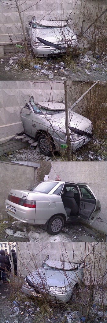 Car Meets Wall