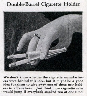 Double Barreled Cigarette Holder