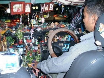Flashy Car Interior