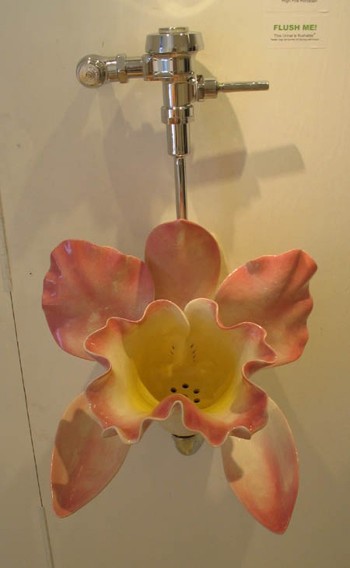 Flower Urinal
