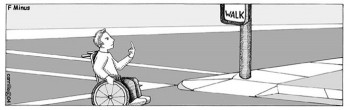 Wheelchair Crosswalk