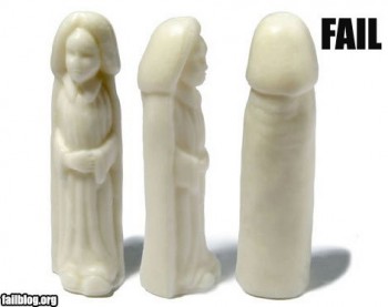 Virgin Mary Fail