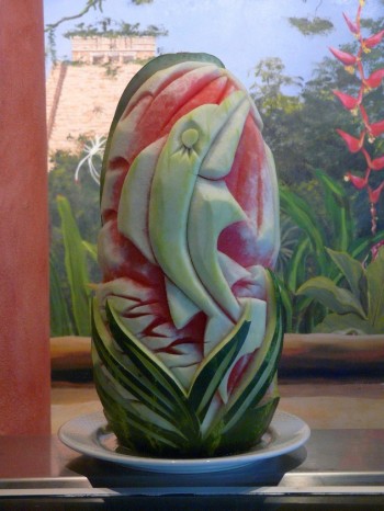 Watermelon Sculpture