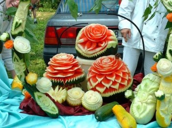 Watermelon Sculpture